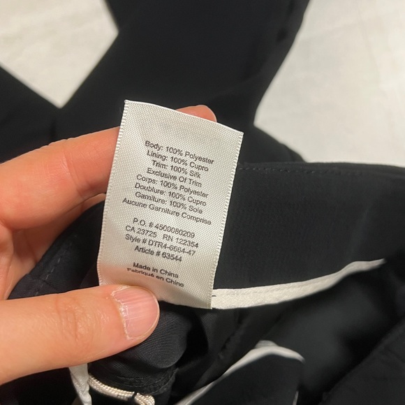 Aritzia wilfred black high waist chambery pant size 2 preloved - Picture 6 of 12